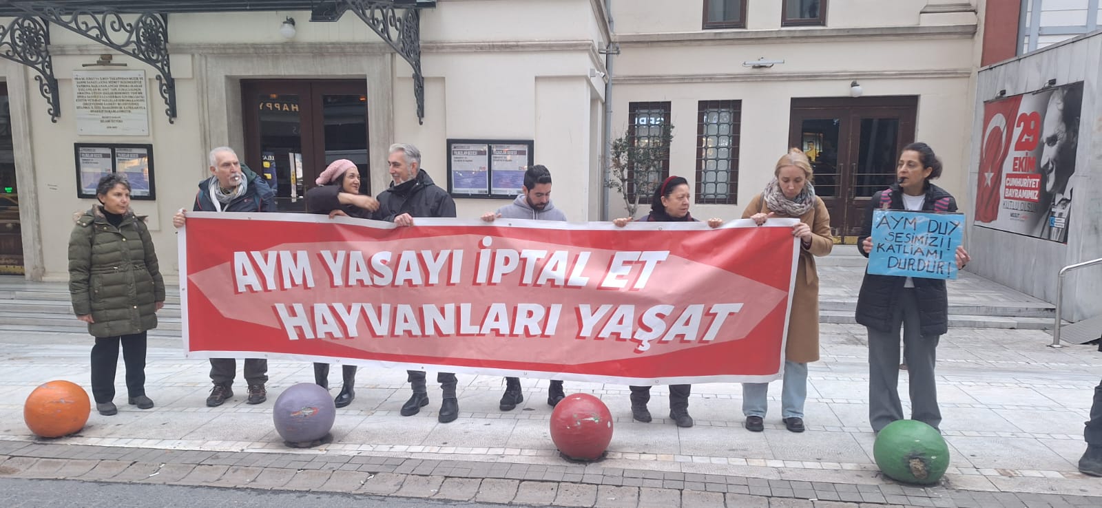 Kadıköy’de Barınak Eylemi